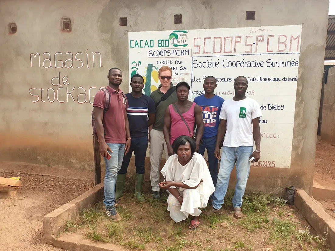 Brad Mulley & Nitidae (NGO) members in the field. Source: medium.com