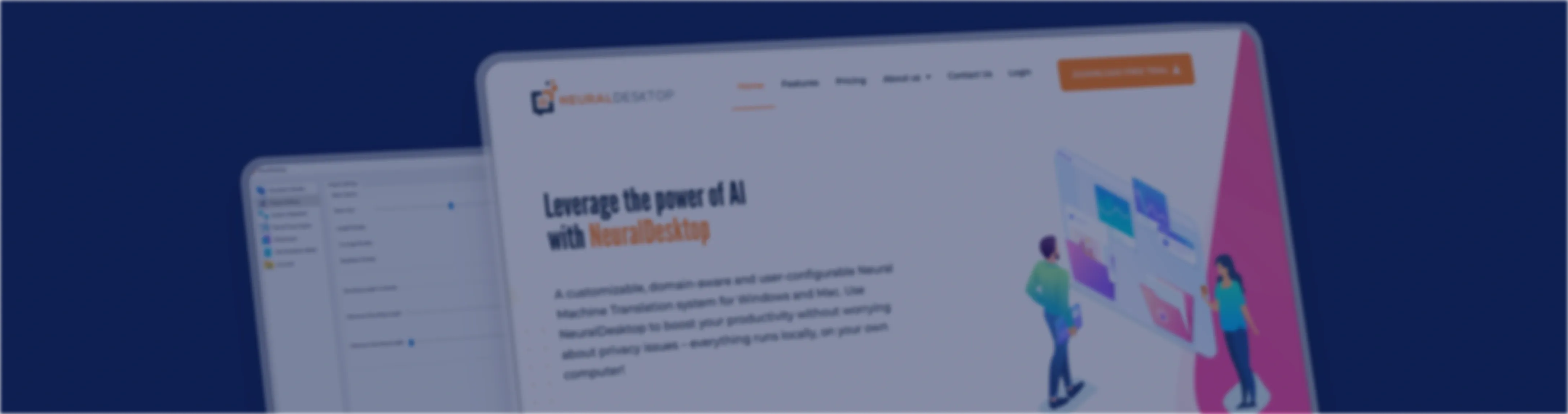 Lexorama’s Neural Desktop baner