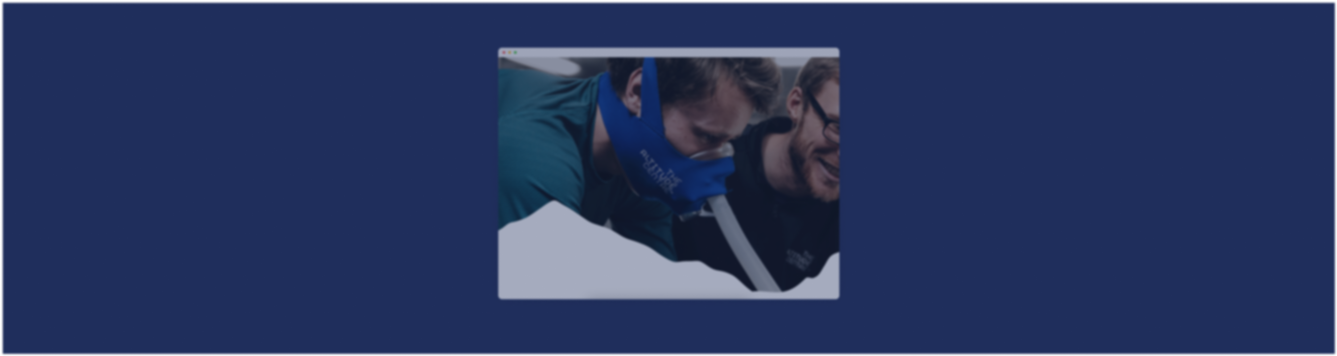 The Altitude Center | Sporttech Software with O2 Measurement baner