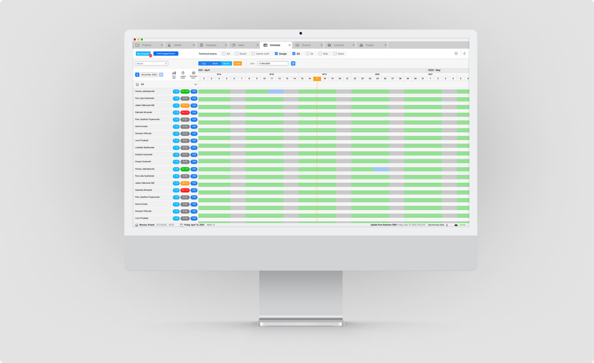 Desktop applications