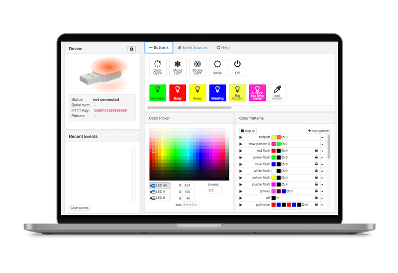 ThingM Software Mockup